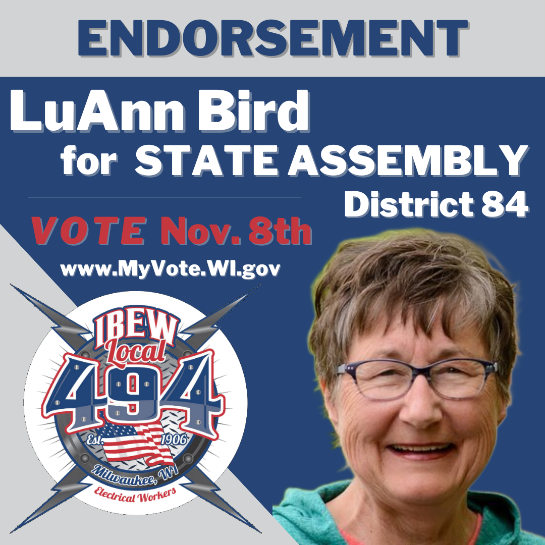 IBEW LOCAL UNION 494 Political Action